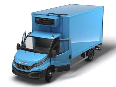 Iveco Dayli Refrigerated HQ Interior 2021 3D model
