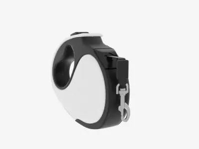 Dog Retractable Leash 3D model