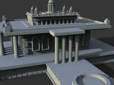 Old Temple 3D model