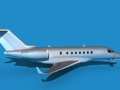 Cessna Citation C700 Longitude V00 3D model