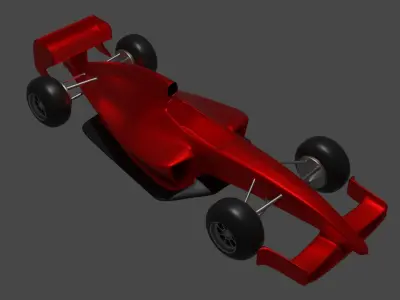 Simple F1 Car Free 3D print model