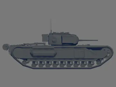 Churchill I 3D model