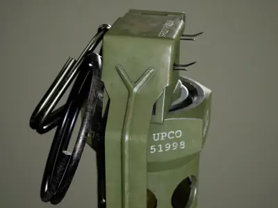 M84 - Flashbang grenade Low-poly 3D model