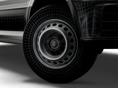 Volkswagen Crafter Startline 2020 wheel 3D model
