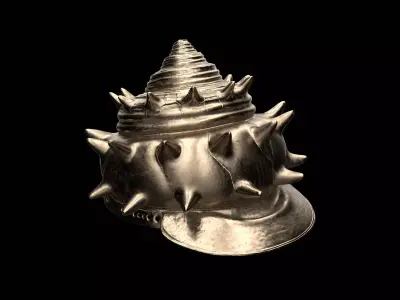 shell helmet 3D model