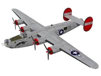 consolidated B24J liberator 3D model