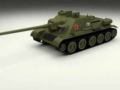 USSR Armor Pack with Interior and Engine Bay 3D model