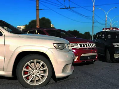 Grand Cherokee Free 3D model