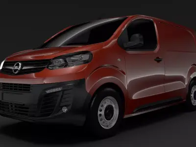 Opel Vivaro Van L1 2020 3D model