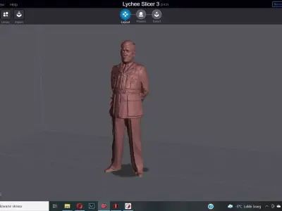 Adolf Hitler ww2 German soliders 3D model