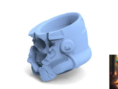 Deathtrooper Matte for 3d printing 3D model