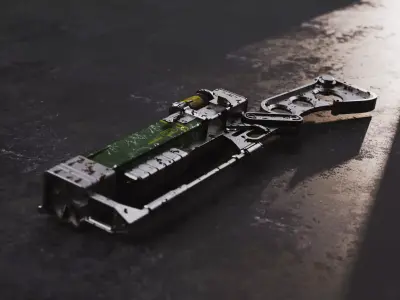 Fallout Laser Rifle 3D print model purchase