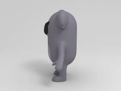 Cartoon Koala 3D model