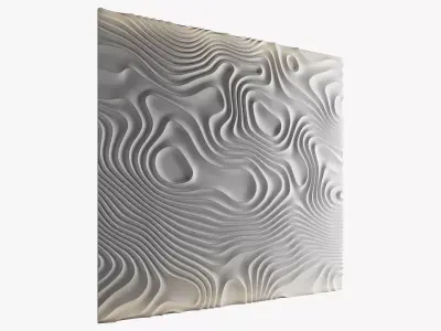 wave wall 20 3D model