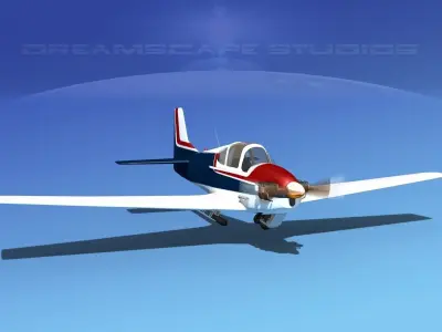 Johnston A-51A V08 3D model