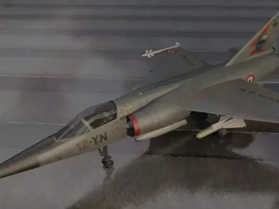 Dassault Mirage F1 3D model