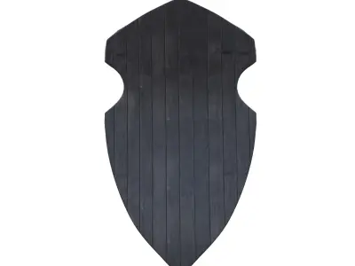 Ancient Shield Low-poly 3D model