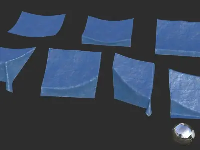 Tarp Assets 03 Low-poly 3D model