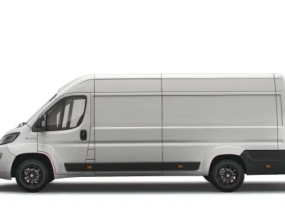 Fiat E Ducato Van L4H2 2022 3D model