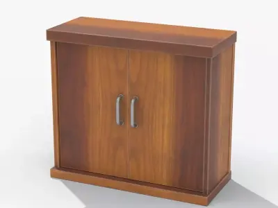 hinged shelf 3D model