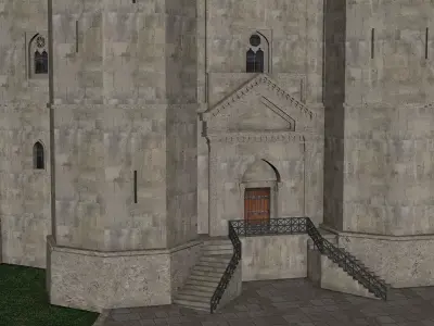 Castel del Monte 3D model