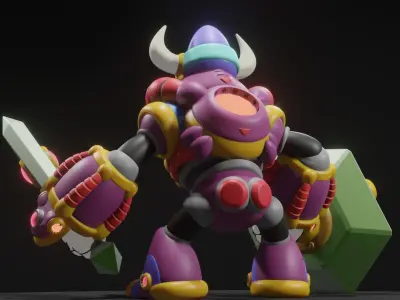 Soldier Stonekong 3D model