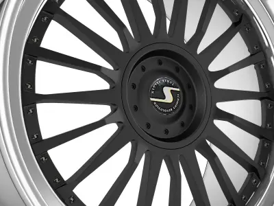 Schmidt wheel rims 1 3D model