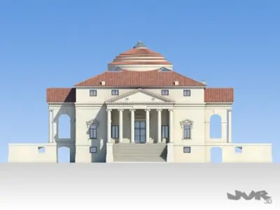 Model Villa Capra - La rotonda 3D model