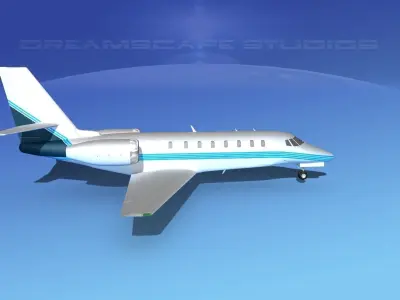 Cessna C680 Citation Soveriegn V13 3D model