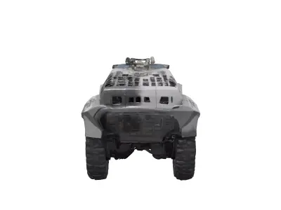 scifi armor apc 3D model