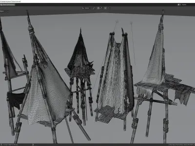 Medieval Tower 3D model