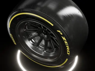 Pirelli PZERO F1 2022 Brand New 3D model