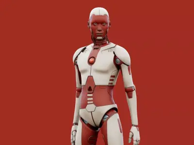 i-HOMO 10 RIGGED 3D model