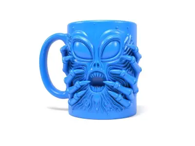 Alien Mug 3 3D print model