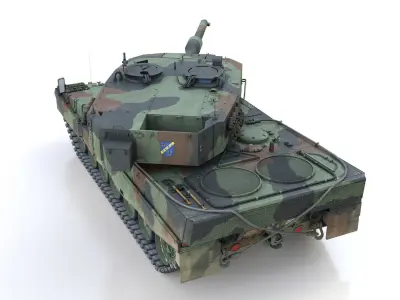 Leopard 2A4 Main Battle Tank - 427  3D model