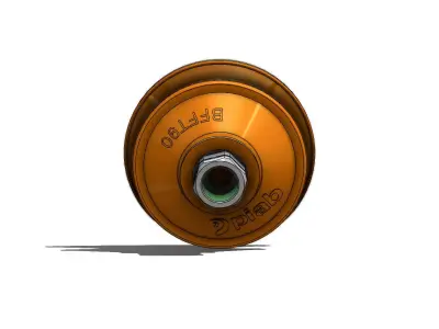 Ventosa Plana Festo BFFT 90 Flat Suction Cup 3D model