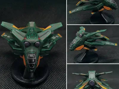 Hyaj - Spaceship Explorer 3D print model
