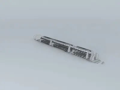 Boeing 787-800 Interior Free 3D model