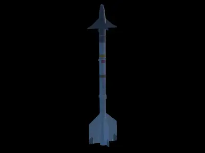 AIM-9 Sidewinder 3D model
