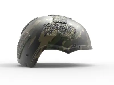 Soldier helmet - OPS 3D model