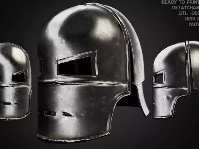 Iron Man Mark 1 Helmet for Cosplay 3D print model