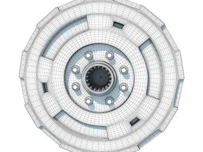 3D Flywheel 55 3D model