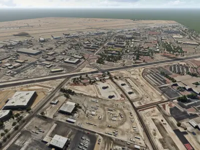 Nellis Air Force Base 3D model