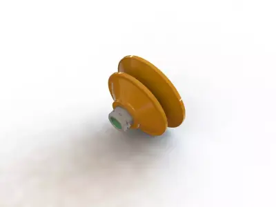 Ventosa Plana Festo BFFT 90 Flat Suction Cup 3D model