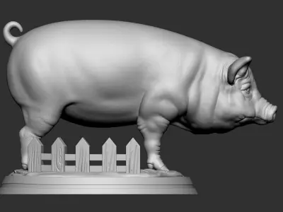 PIG 3d print model Free 3D print model