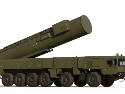 RS 26 Oreshnik Rubezh IRBM 3D model