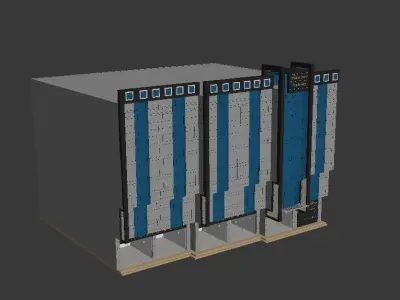 Medical Center Building 3D model