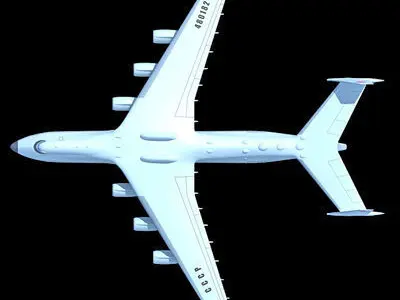 Antonov Jet and Bomber Models 3D model