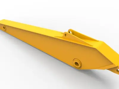 Excavator arm Free 3D model