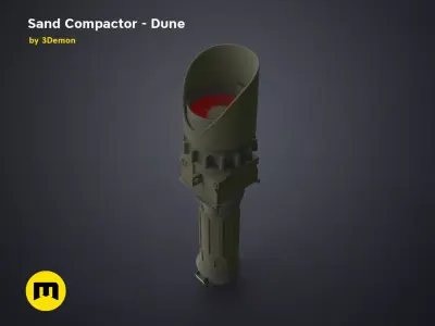 Sand Compactor - Dune 3D print model